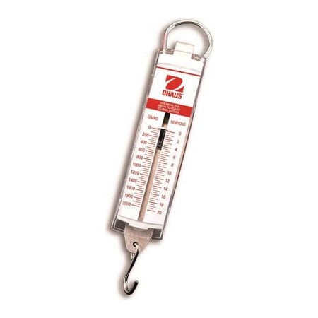 Ohaus Ohaus 8003-MN Educational Pull Type Spring Scale-Grams/Newtons 2.25lb x 0.9 oz 80000016